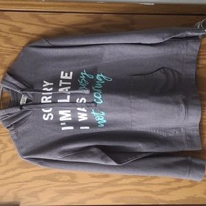 Wound up, xl, grey hoodie